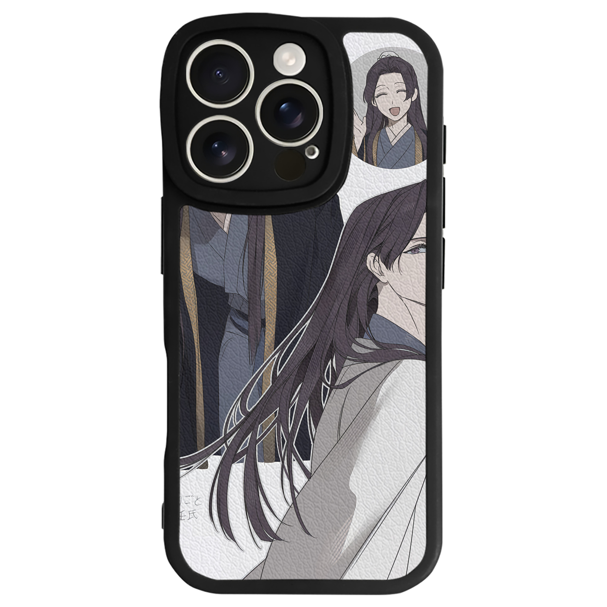 （画像用） 薬屋のひとりごと The Apothecary Diaries 【iPhone 16シリーズ対応】シリコンスマホケース（レザー調） 材質：シリコン